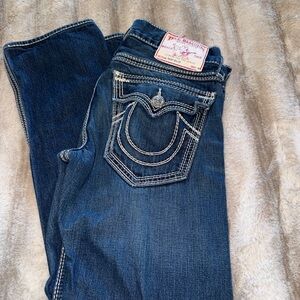True Religion Mens Blue Jeans